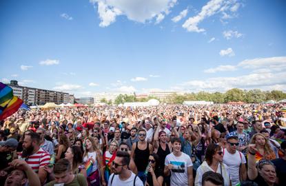 Pride Park Průvod mířil do Pride Parku na Letenské pláni, kde na účastníky a účastnice čekaly dvě hudební stage s živou hudbou a taneční stan s DJs, jarmarq neziskových organizací, stánky s
