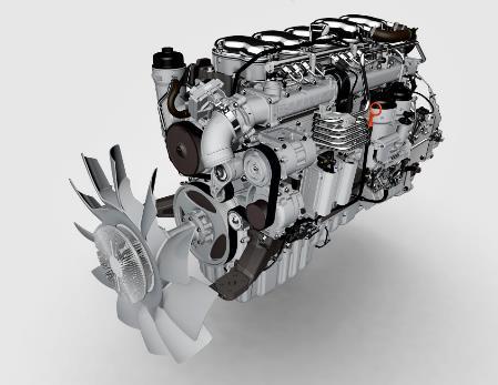 2 (7) Modernější 9 litrový motor Na začátku léta 2017 se k rodině motorů společnosti Scania přidaly robustní pětiválcové 9 litrové pohonné jednotky ve třech různých výkonových variantách.