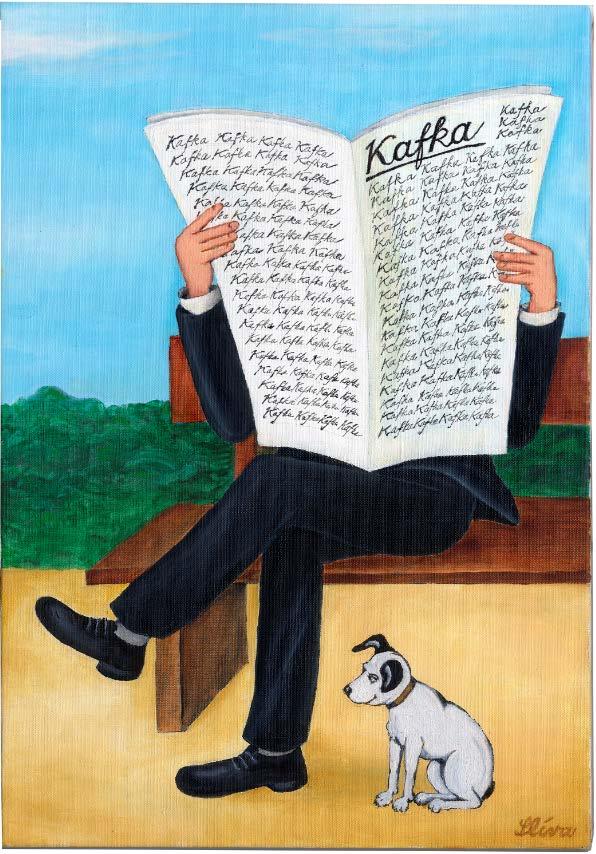 v Nakladatelství Franze Kafky autorská kniha, zahrnující Slívovy hlavní výtvarné práce inspirované osobností Franze Kafky, nazvaná "My Cup of Kafka" (Můj šálek Kafky), jejichž výběr je zastoupen na