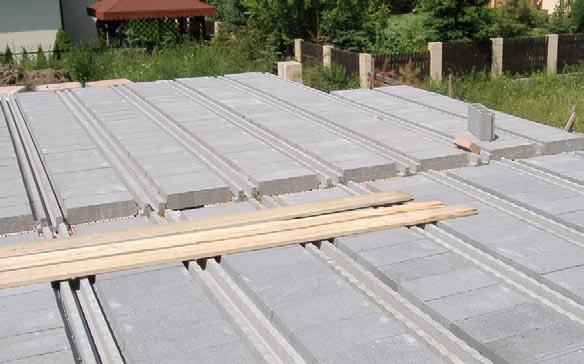 20 Kotviaca výstuž umiestnená v osi každého stropného nosníka