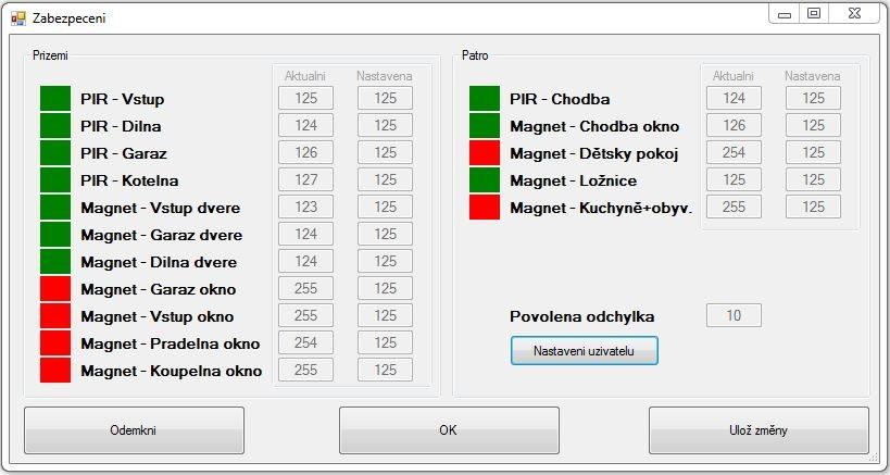 UTB ve Zlíně, Fakulta aplikované informatiky 64 Obr. 31 Software Zabezpečení 8.2.