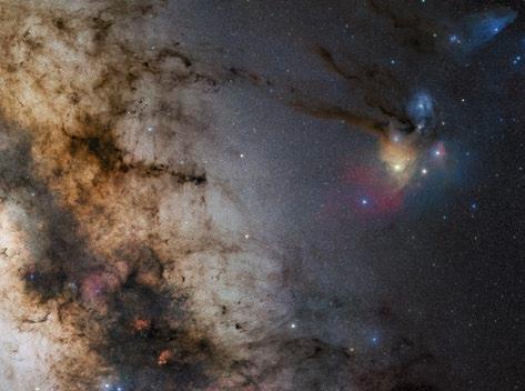 Střelce (Sagittarius) a Štíra (Scorpius).