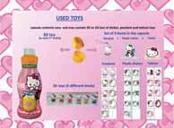 SURPRISE DRINK CARS, HELLO KITTY, SPIDERMAN 0,3 l x 12 ks 55584 kód: 55582 55585 PITÍČKO HRUŠKA, JAHODA, MULTIVITAMÍN 0,33 l