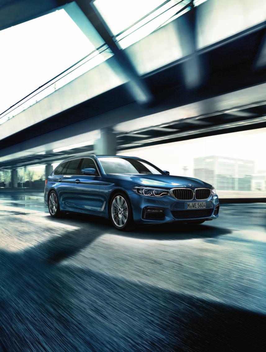 Radost z jízdy BMW ŘADY 5 TOURING SE SERVICE