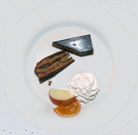 szelet Zserbó Honigtorte Zserbó honey tart