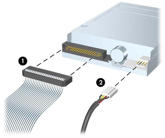 Systém jednotku automaticky rozpozná a provede konfiguraci počítače. Odstranění externí 3,5palcové jednotky UPOZORNĚNÍ: média.