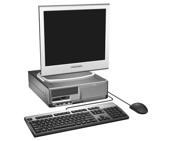 1 Vlastnosti produktu Funkce standardní konfigurace Vlastnosti počítače HP Compaq Small Form Factor se mohou v závislosti na jednotlivých modelech lišit.