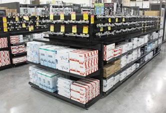 Příklady sestav Praktický stojan na vodovodní baterie Přehledná prezentace vodovodních baterií (kuchyňské, sprchové i koupelnové) Příslušenství pro úchyt