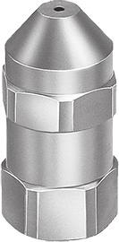 Vyměnitelná koncová tryska a vířivé tělísko 1/8" až 3/4" NPT nebo BSPT Vyměnitelná koncová