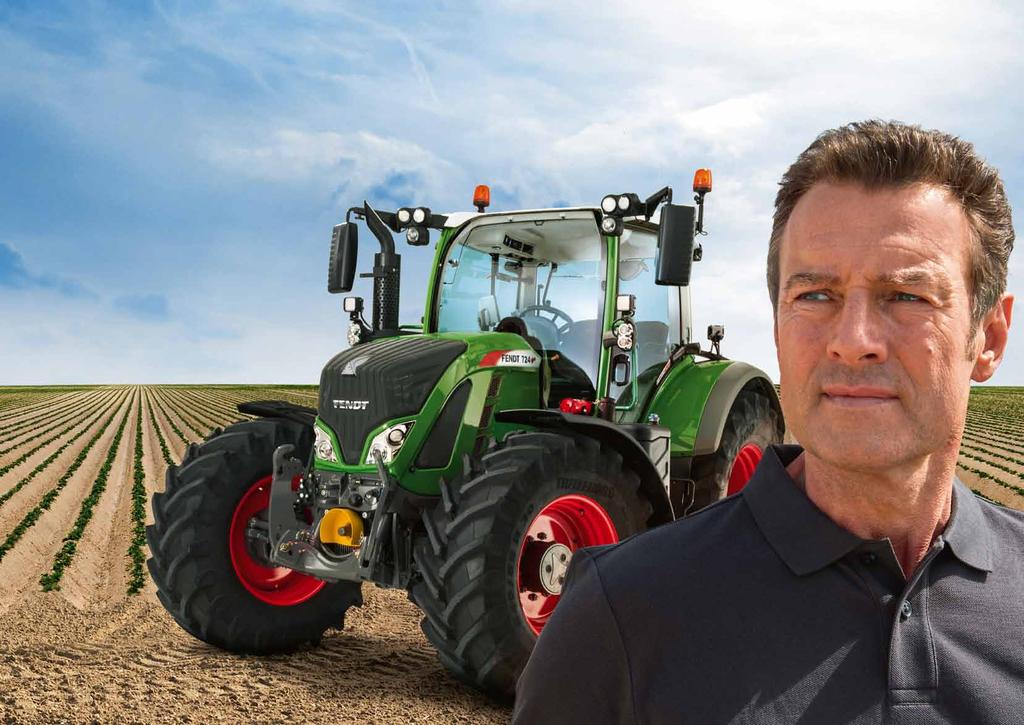 Nový Fendt 700 Vario 2 3 Perfekcionista. Být jednoduše dobrý prostě nestačí. Pouze perfektní souhra mezi traktorem a řidičem vede k úspěšným výsledkům.