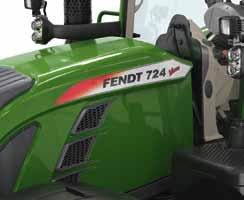 jsou jednodušší, rychlejší a lehčí. Kabina VisioPlus od strany 22 Všimněte si vychytávek Fendt!