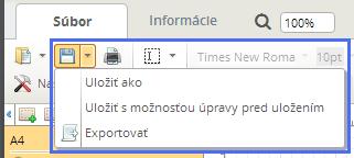 Disketka zostava sa uloží pod rovnakým názvom ako bola otvorená (pokiaľ to nie je systémová zostava).