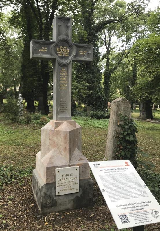 Adopce a oprava hrobu J. N. Štěpánka Město Chrudim se zapojilo do projektu tzv. adopce hrobů, který vyhlásila Správa pražských hřbitovů.