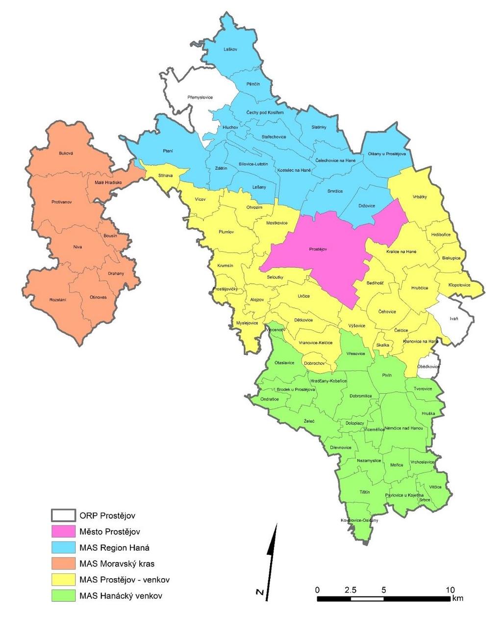 Analytická část Analytická část MAP vznikla díky spolupráci Magistrátu města Prostějova a místních akčních skupin působících na území ORP.