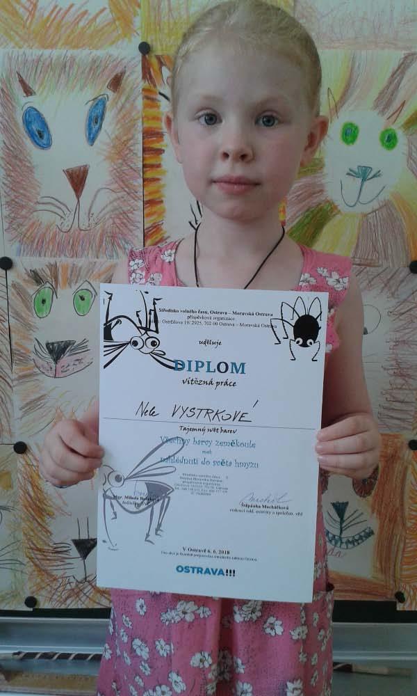 Výtvarná soutěž pořádaná Střediskem volného času Ostrčilova "Všechny barvy