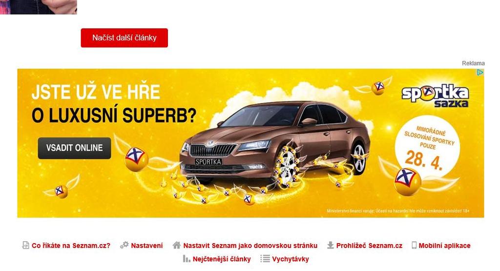 internetových stránek www.
