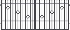 KOMPLETACI PLOTU NEZAPOMEŇTE NA POTŘEBNÉ PŘÍSLUŠENSTVÍ sloupek pro plotové pole 5x5x200 cm RAL 7016 spojka pro plotové pole U