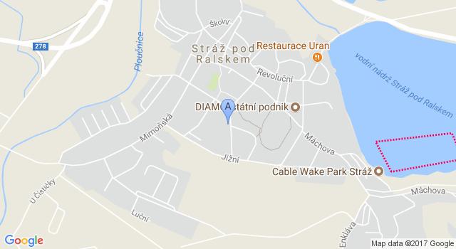 5. Mapové zobrazení 1. Identifikace Záznam o prodeji srovnávané nemovitosti č.
