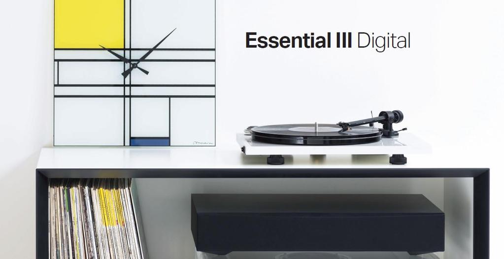 ESSENTIAL III DIGITAL 9 990,- KČ Grámofon umoz n uje krome štándárdního ánálogove ho pr ipojení z veštáve ne ho výpínátelne ho