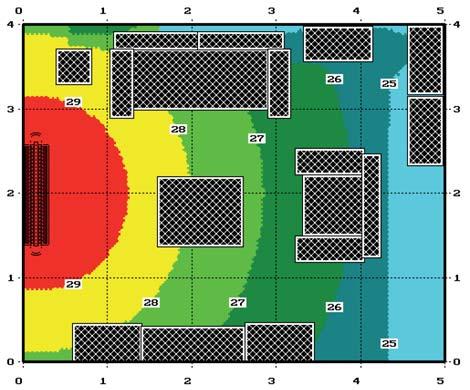 Akustika Při plánování podlahových konvektorů s ventilátorem FRT do obytných místností je nutné zohlednit akustickou charakteristiku podlahového konvektoru a prostředí ve kterém bude pracovat.