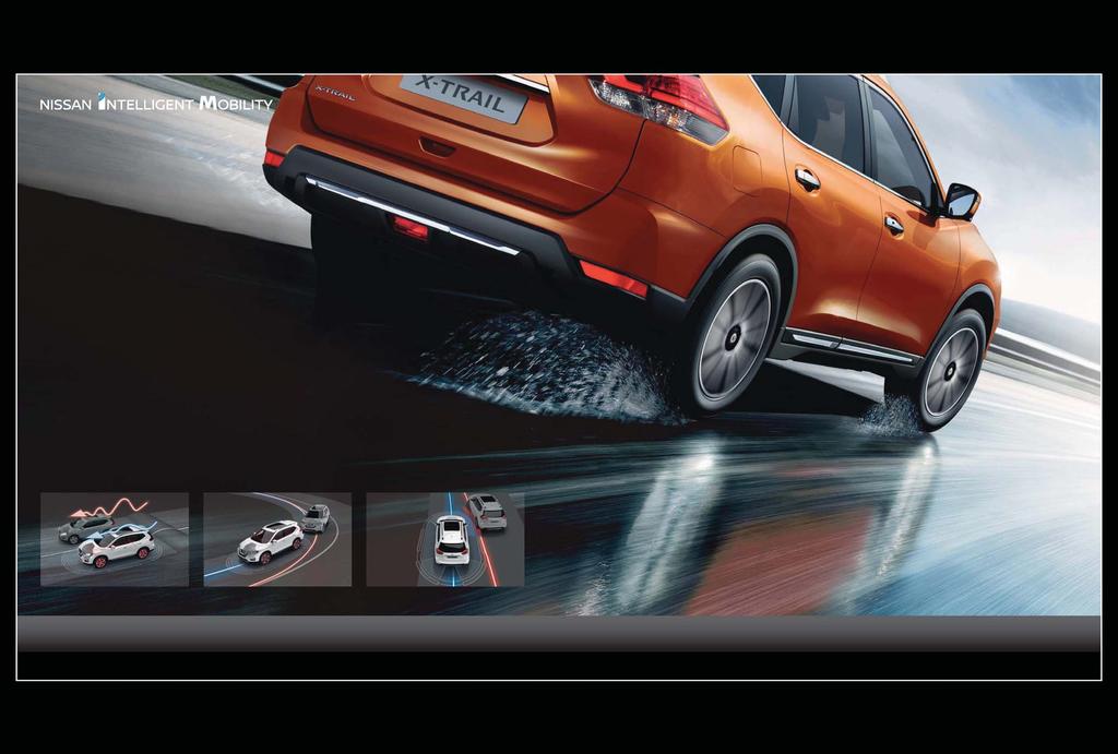 TECHNOLÓGIE NISSAN INTELLIGENT DRIVING X-TRAIL NEPOZOROVANE Z VÁS UROBÍ LEPŠIEHO VODIČA. Vozidlo X-TRAIL je také dynamické a citlivo reagujúce, že skutočne zlepšuje váš štýl jazdy.