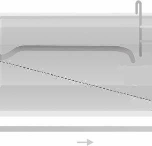 2 I Spojení flexibilní hadice Twist Lock 2.2.1 Stanovte potřebný počet profilů Změřte délku mezi přípojkou nebo skimmerem a nejvzdálenějším bodem bazénu.