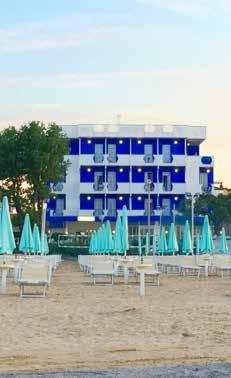 ADRIATICKÁ RIVIÉRA Hotel IDEAL Itálie 2018 RIMINI TORRE PEDRERA POLOHA: hotel s výhodnou polohou v první řadě od pláže, nedaleko centra, v klidnější