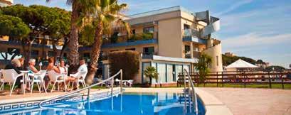 2018 MALGRAT DE MAR Španělsko POUZE PRO 16+ PŘÍMO NA PLÁŽI Hotel AMARAIGUA COSTA DEL MARESME POLOHA: menší hotel se nachází přímo na pláži, cca 500 m od centra (podchod pod