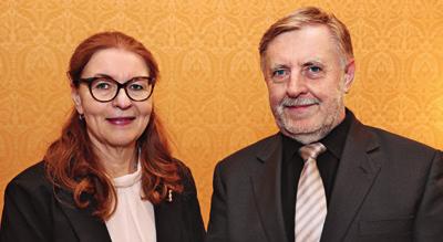 2016 Prof. RNDr. PhDr. Helena Haškovcová, CSc. 2017 Doc. MUDr. Libuše Čeledová, Ph.D., a MUDr. Rostislav Čevela, Ph.D., MBA Doc. MUDr. Libuše Čeledová, Ph.D., a MUDr. Bc. Rostislav Čevela, Ph.D., MBA v Plzni a rovněž absolventkou této fakulty, kde také začínala jako asistentka v Anatomickém ústavu.