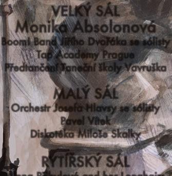 Taneční školy Vavruška MALÝ SÁL Orchestr Josefa Hlavsy se sólisty