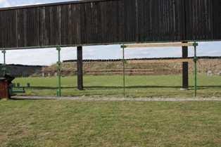 Why did bullet fly away from shooting range: