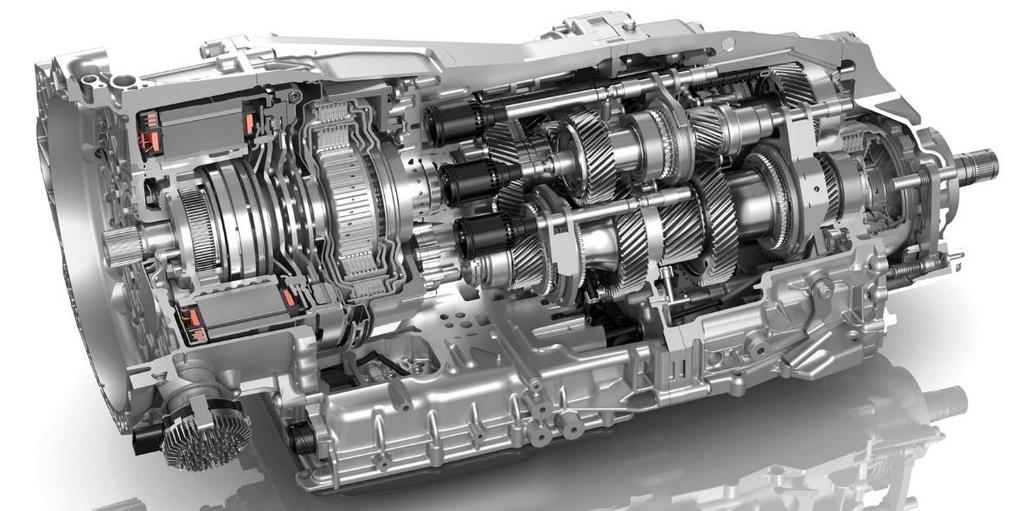 PŘEVODOVKY ŘAZENÉ POD ZATÍŽENÍM 2.1.5 PORSCHE PDK Dvoutoké převodovky pro automobilku Porsche nesou označení PDK a vyrábí je společnost ZF.