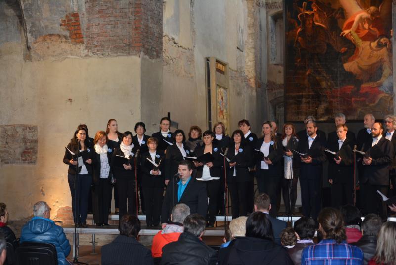 2017 koncert smíšeného pěveckého sboru Janáček z Luhačovic.