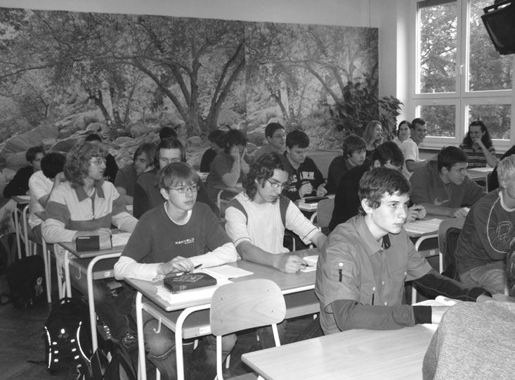 učebna biologie JÁ A BIOLOGICKÁ OLYMPIÁDA V prvním pololetí mého studia na Vídeňce mi hrozila dvojka z biologie.