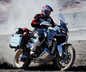 5 6 CRF1000L AFRICA TWIN ADVENTURE SPORTS POSUŇTE HRANICE DOBRODRUŽSTVÍ S větší 24litrovou nádrží
