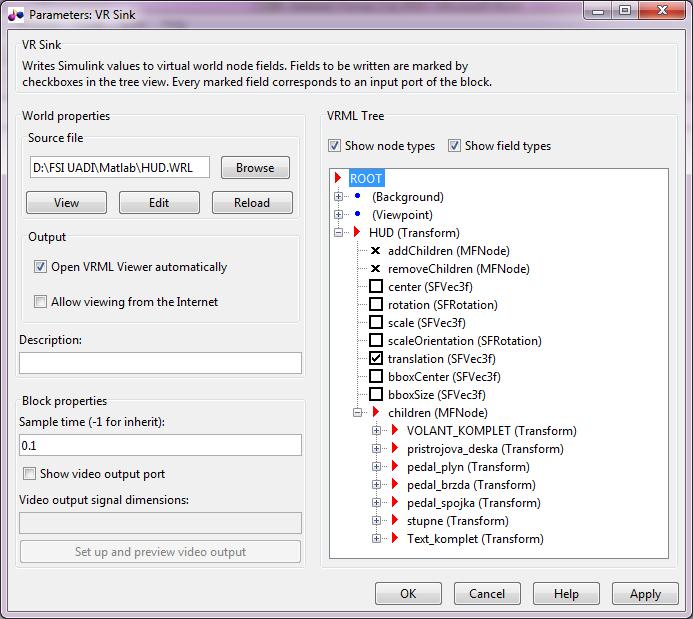 Poznámkový blok v prostředí Windows. V takovém případě je nutné soubor uložit s příponou *.wrl. Existují však i speciální textové editory, např.