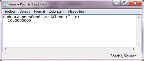 VYTVOŘENÍ VIRTUÁLNÍ SCÉNY PŘÍKAZ FPRINTF K vytvoření virtuálního světa je zapotřebí zápis v jazyce VRML 97. To znamená, že pomocí Matlabu musí dojít k zápisu VRML kódu do textového souboru.