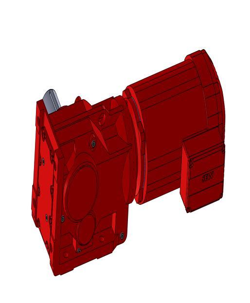 FUNKČNÍ VÝPOČET Obr. 13 Převodový motor SEW-EURODRIVE [11].