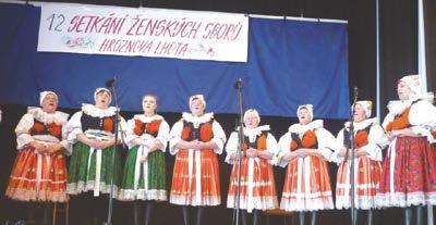 roce připomíná 20 let od svého založení. Již následující neděli odpoledne si zpěvulenky v místním kulturním domě připomenou slavnostním koncertem s pozvanými hosty toto jubileum.