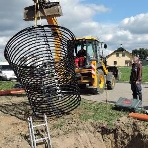 Rodinný dům Vlašim 2016 Vytápění, chlazení zemním kolektorem,