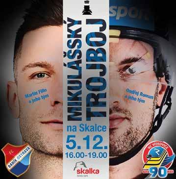 Mikulášský trojboj ve Skalka Family Parku by si neměl nechat ujít žádný příznivce ostravského sportu.
