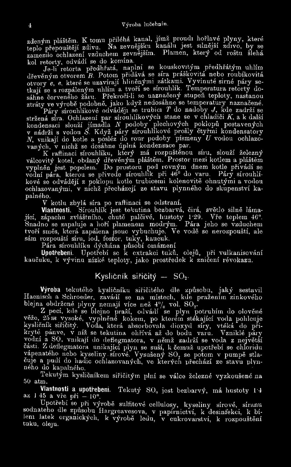 Výroba luěebnin. Síra S. - PDF Stažení zdarma