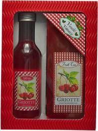 Griotte sirup, 185 ml, vložka (190 x 145 x 35-50