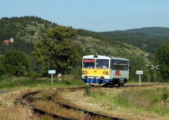 l/místokm ČD 810 - průměrná spotřeba