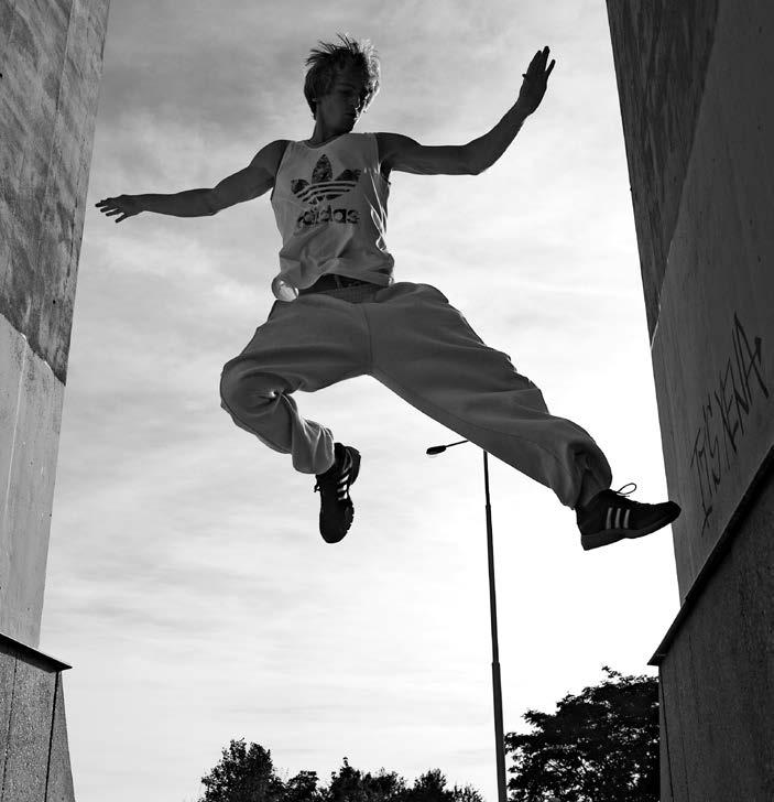 Parkour & freerunning Milan Hybner Tomáš