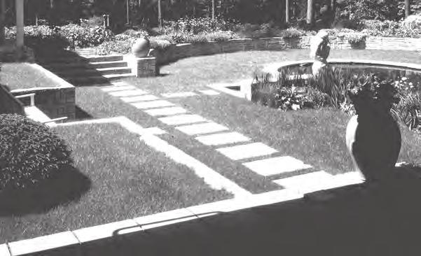 zahradu s bohatými barevnými efekty nebo prostor před pánským pokojem, v němž majitel mnoho pracuje, měl poskytovat vyhlídku působící klidně až konejšivě, tedy například na volnou plochu trávníku.