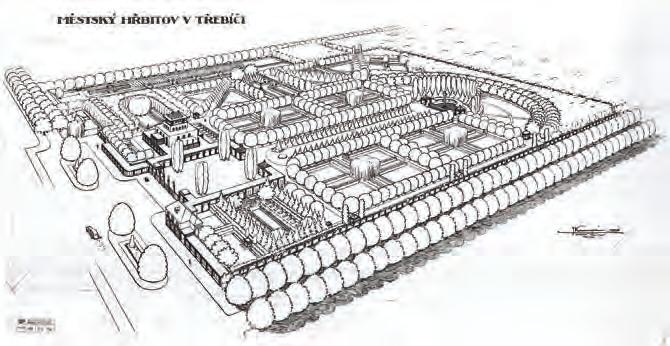 Městský hřbitov v Třebíči Archiv NZM, OF Josef