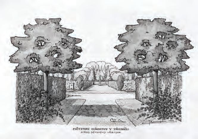 415/V/Z/266 Městský hřbitov v Třebíči, střed