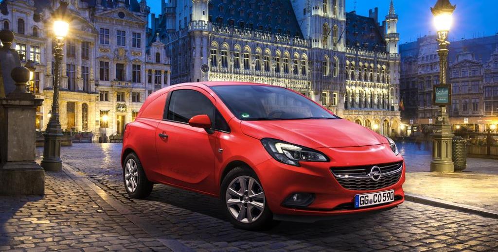 OPEL Corsa Van už za 223 058 Kč Váš užitkový vůz Opel = Vaše výhoda * Opel FlexCare - Záruka BASIC 5 let anebo 150 000 km (2 roky komplet + 3 roky motor, rozvodovka, převodovka) - Opel Assistance -