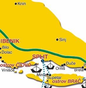 Varianta:... Linz - Salzburg - Villach - Karavanka tunel - Ljublana - Postojna - Koper... II. Varianta:... Vídeň - Graz - Maribor - Ljublana - Postojna - Koper... a dále pak směr Pula.